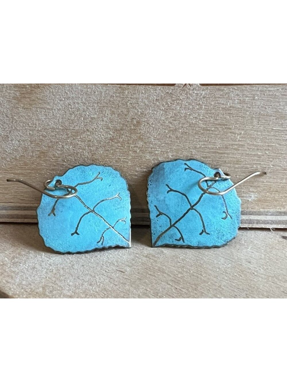 handcrafted artisan jewelry earrings Turquoise Lightweight Dangle Boho JH DENVER